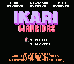 Ikari Warriors screenshot 4 for NES